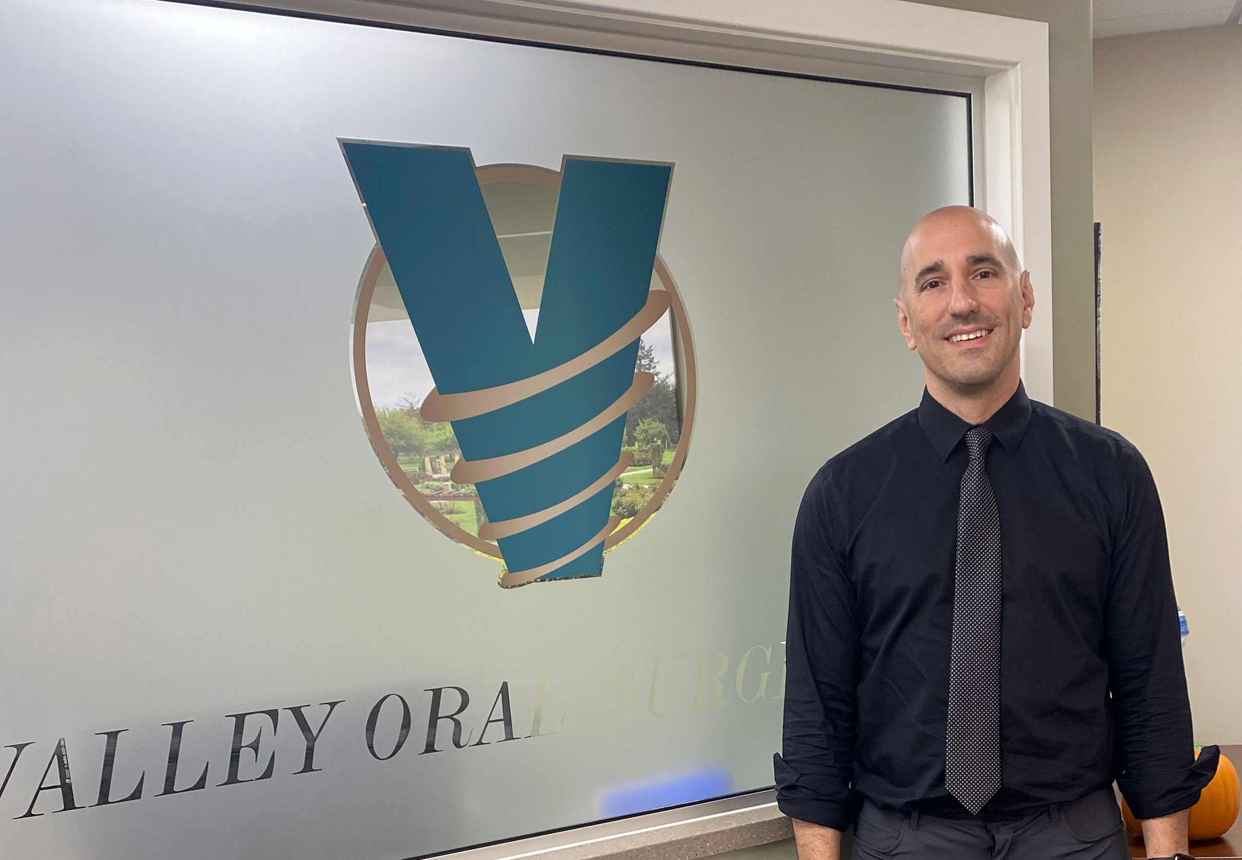 Business Development Manager Ron Palermo at the Valley Oral Surgery Allentown office