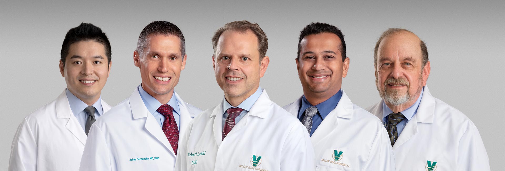 Valley Oral Surgery's oral surgeons.