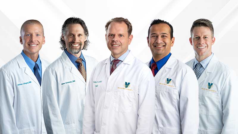 The surgeons of Valley Oral Surgery