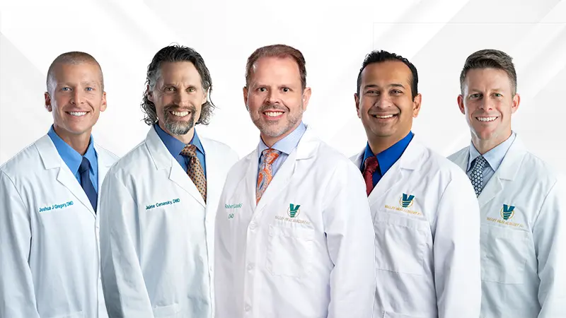 Valley Oral Surgery's oral surgeons - mobile